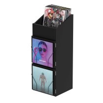 Glorious Record Box Display Door Black
