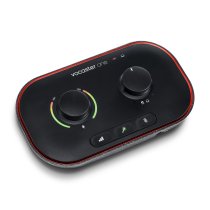 Vocaster One Studio —Solo Podcasting Interface with Vocaster DM1 Microphone & HP60v Headphones