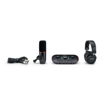Vocaster Two Studio — Podcasting Interface with Vocaster DM14v Microphone & HP60v Headphones