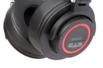 Closed-Back Studio Headphones With 50mm Drivers, Black