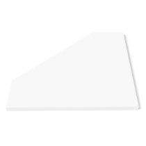 Glorious Modular Side Rack Adapter - White (Each)