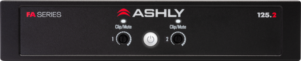 Ashly FA125.2 2‑Channel Power Amplifier with DSP