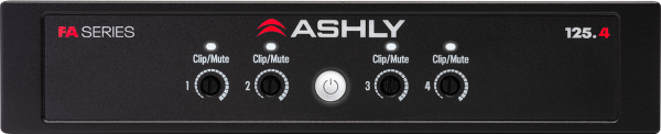 Ashly FA125.4 4‑Channel Power Amplifier with DSP