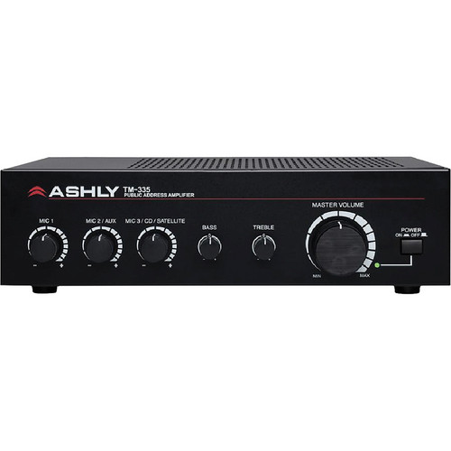 Ashly TM335 35 Watt Compact Mixer /Amplifier
