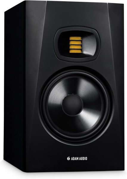 ADAM Audio T7V 7-Inch 2-Way Active Nearfield Studio Monitor with U-ART Ribbon Tweeter, HPS Waveguide, and Class-D Bi-Amplification