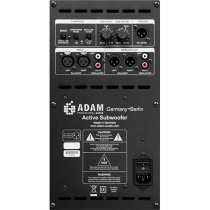 ADAM Audio Sub10 MK2 10-Inch Active Studio Subwoofer with 200W PWM Amplifier, Down-Firing Bass Reflex Port, and XLR/RCA Connectivity