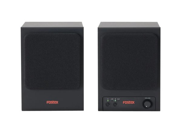 Fostex AMS-PM0.1BD Compact Active Speaker with Bluetooth and AUX (Pair)