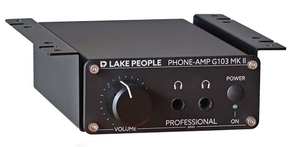 G103P-MKII-BRDCASTVR Headphone Amp, Balanced Input, 2 Outputs, Broadcast Version
