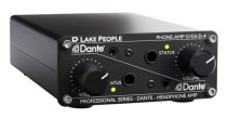 Lake People G103D4 Dante Headphone Amplifier intended for Dante Networks