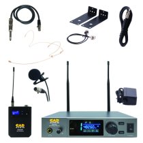 True Diversity UHF Wireless Body Pack Microphone System