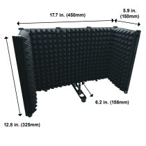 CAD Acousti-Shield AS12 Desk or Stand-Mounted Acoustic Enclosure