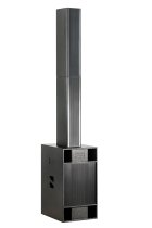 BASSBOSS Sublim8 Column PA Speaker w/ 18" Sub - Black
