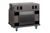 BASSBOSS Sublim8 Column PA Speaker w/ 18" Sub - Black