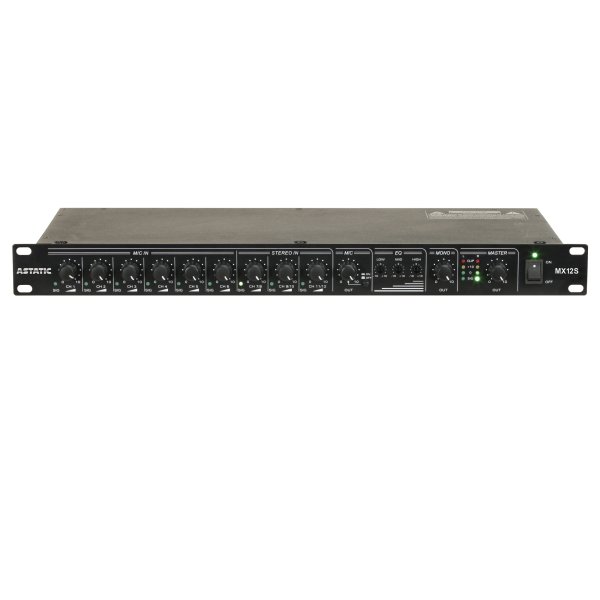 12 Channel Stereo Rack Mount Mixer
