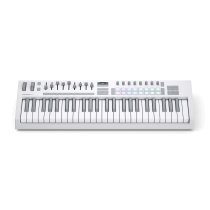 Novation USA Launchkey 49 MK4 White – 49-Key USB MIDI Keyboard Controller