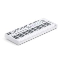 Novation USA Launchkey 49 MK4 White – 49-Key USB MIDI Keyboard Controller