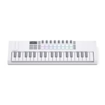 Novation USA Launchkey Mini 37 MK4 White – 37-Key USB MIDI Keyboard Controller