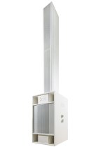 BASSBOSS Sublim8 Column PA Speaker w/ 18″ Sub - White