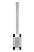BASSBOSS Sublim8 Column PA Speaker w/ 18" Sub - White