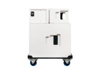 BASSBOSS Sublim8 Column PA Speaker w/ 18" Sub - White