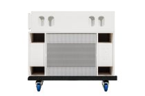 BASSBOSS Sublim8 Column PA Speaker w/ 18" Sub - White