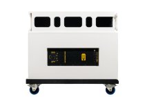 BASSBOSS Sublim8 Column PA Speaker w/ 18" Sub - White