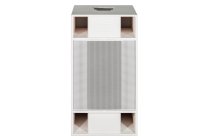 BASSBOSS Sublim8 Column PA Speaker w/ 18" Sub - White