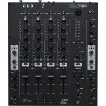 Ecler NUO-4.0F 4-Channel Analogue DJ Mixer - Black