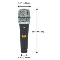 CAD D87 Dynamic Instrument Microphone