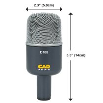CAD D108 Dynamic Kick Drum Microphone