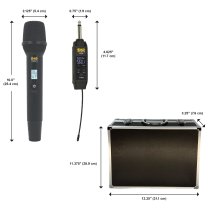 CAD WX54 Four-Channel Wireless Handheld Microphone System