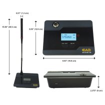 CAD WX1400GN Four-Channel Wireless Gooseneck Microphone System