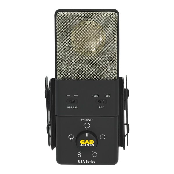 CAD E100VP USA Series Equitek Large Diaphragm Variable Pattern Studio Condenser Microphone