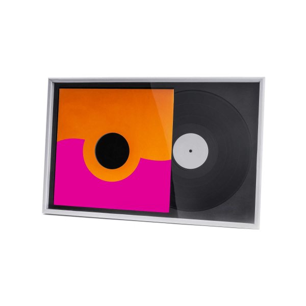 Glorious Record Display Frame - White