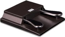 VFP-2-15-B Double Piano-Style Sustain Pedal - Stereo Plug (Normally Closed Polarity)
